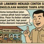 Pasar Lawawoi Jadi Contoh Sukses Pengelolaan Mandiri Tanpa APBD, Bupati Sidrap Dorong Pembenahan Pasar Lainnya