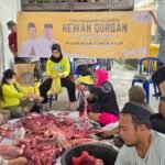 Idul Adha Penuh Berkah, Prof. DR. H. M. Andi Nurdin Halid Salurkan Hewan Qurban di Kota Parepare Lewat Tim ANH bersama Tim Jelita
