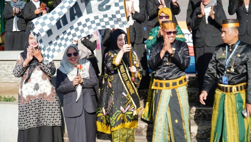 Bunda PAUD Parepare Lepas Pawai Budaya Anak, Angkat Kekayaan Tradisi Nusantara