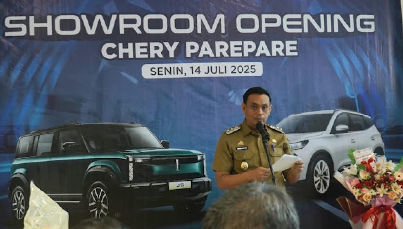 Wawali Hermanto Apresiasi Pembukaan Showroom Chery di Parepare, Dorong Investasi dan Lapangan Kerja