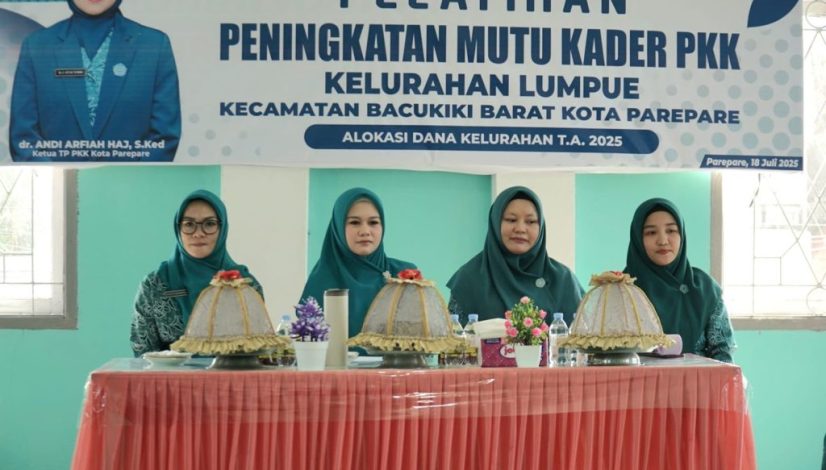 TP PKK Parepare Gencarkan Penguatan Kelembagaan Melalui Pelatihan Kader