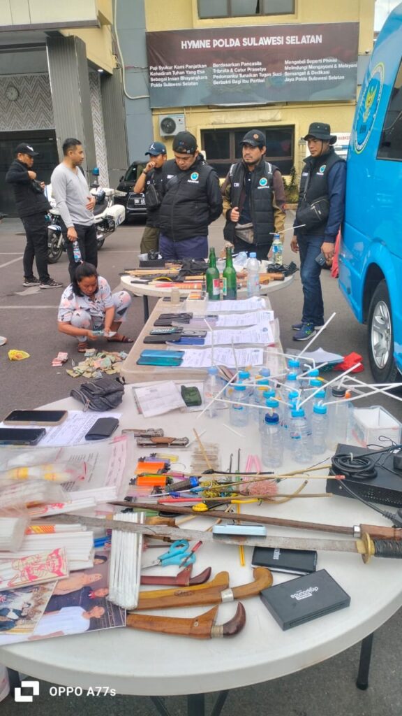 540 Personel Gabungan Turun ke Lapangan, Polda Sulsel dan BNN Gempur Kampung Narkoba di Tallo