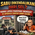 Sabu Dikendalikan dari Sel? Nama Lapas Parepare Menguat di Operasi Senyap BNNP Sulsel