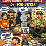 Tangkap Lepas Narkoba Polda Sulsel, Anggota Direktorat Terima Uang Hingga Rp. 190 Juta