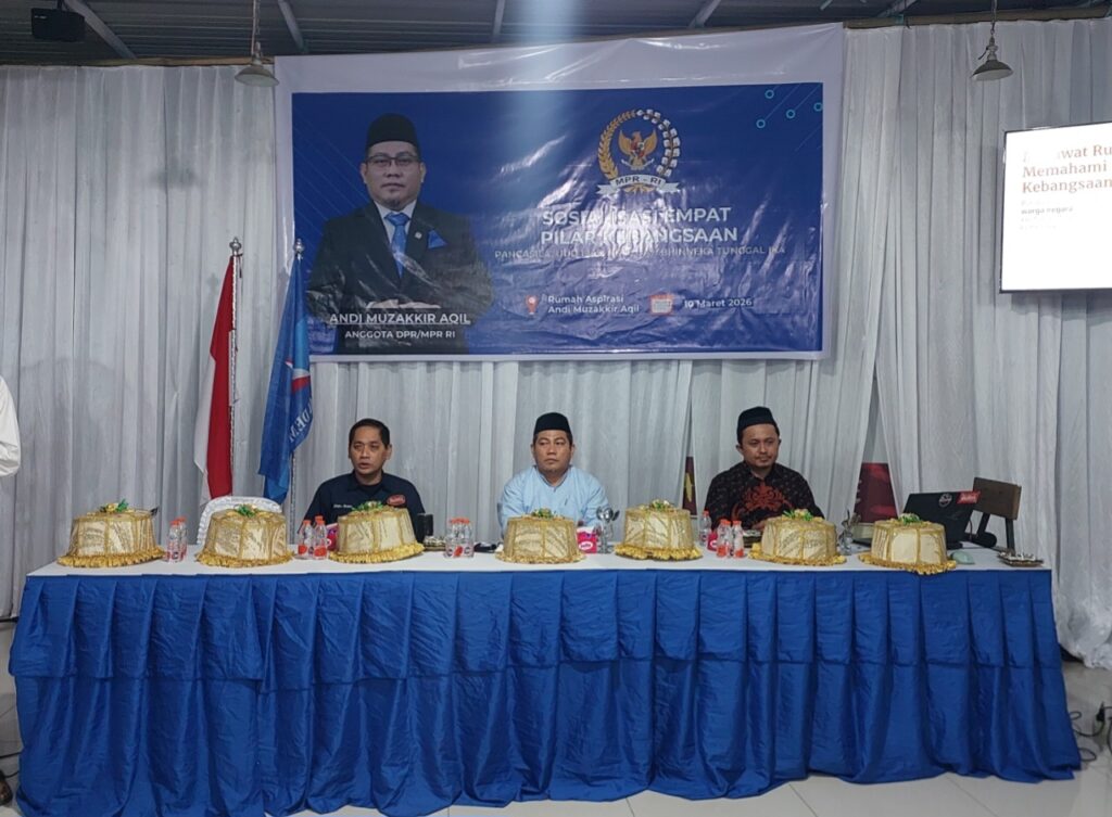 Tokoh Masyarakat dan Pemuda Parepare Ikuti Sosialisasi Empat Pilar Bersama Andi Muzakkir Aqil