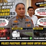 Polisi Tegaskan Situasi Laga PSM vs Persib di Stadion BJ Habibie Tetap Terkendali