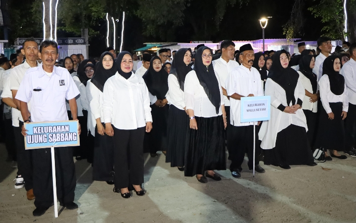 564 Ketua RT/RW Dilantik Tepat di Peringatan Malam HUT Kota Parepare