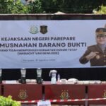 Kejari Parepare Musnakan Barang Bukti, Kasus Narkotika Jadi Perkara Dominan:  Putusan Seumur Hidup