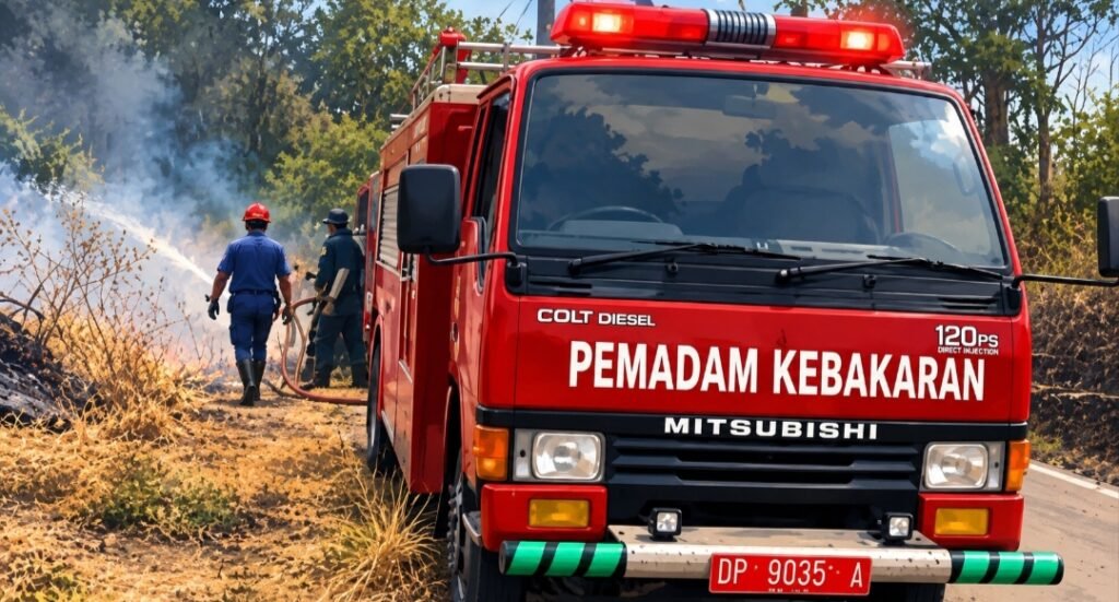 Berpacu dengan Api, Berhadapan dengan Risiko Hukum: Kegelisahan Sopir Damkar Parepare